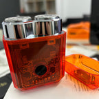 Transparent Mini Dual-Head Electric Shaver