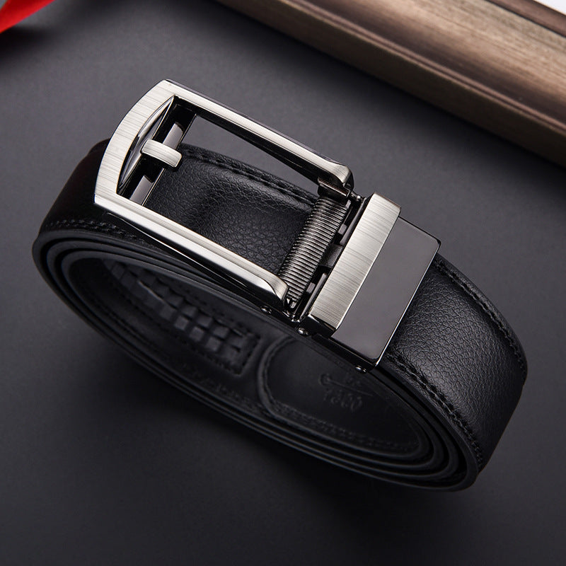 EliteSlide Belt – Luxury Leather Adjustable Accessory