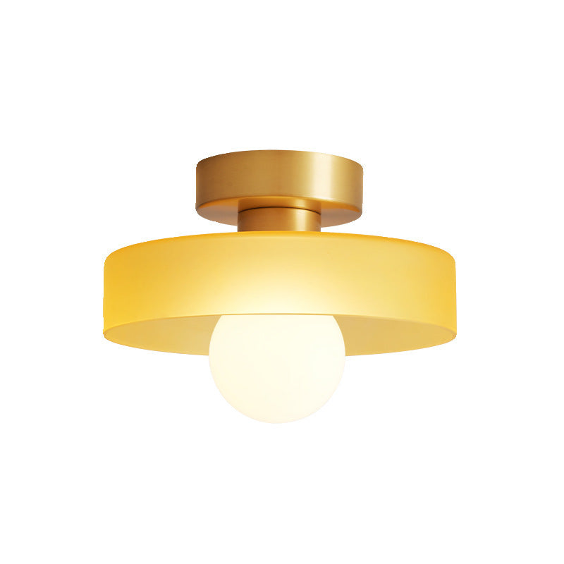 French Ceiling Lamp in Bauhaus style