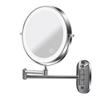 LUMIVIEW – Rechargeable LED Magnifying Mirror with Touch Control