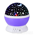 Soothing Night Light Ball with Star Projection