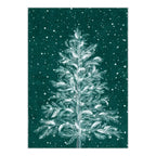 Christmas Rug - Crystal Velvet Living Room Bedroom Non-Slip And Stain-Resistant Rug