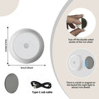 Frosted Crystal Round-Square Wall Lamp