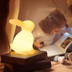Contemporary Creative Rabbit PE LED Table Lamp for the Bedroom