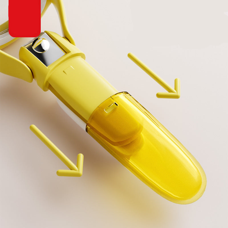 3in1 nail clipper with magnifying glass and light