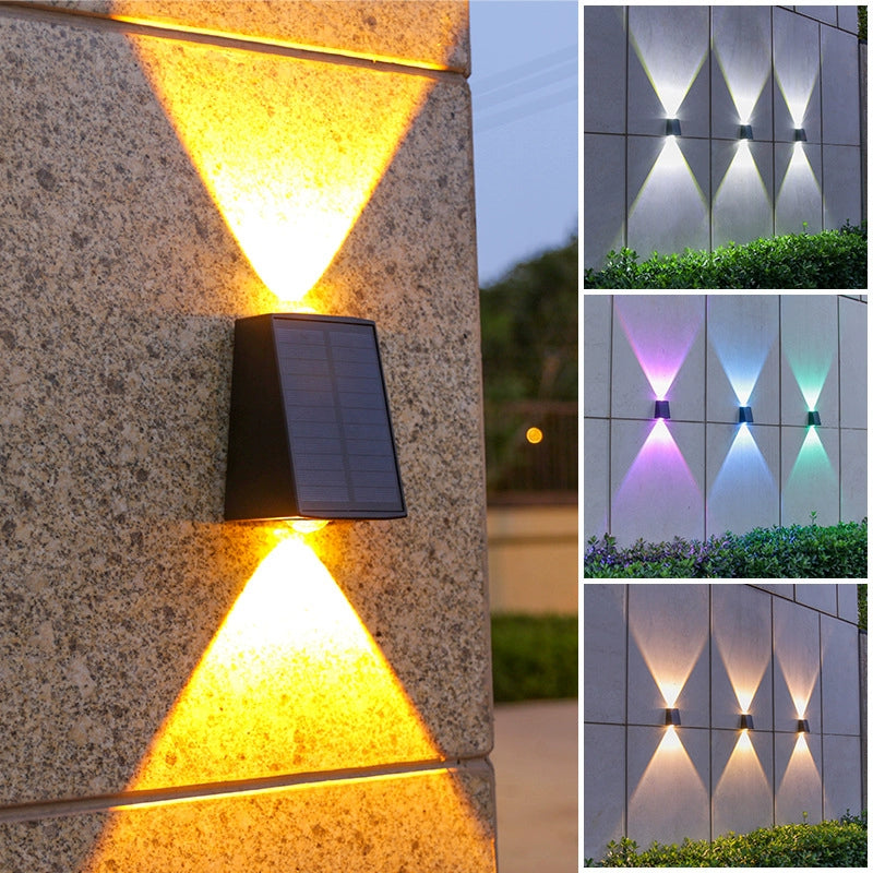 Solar Outdoor Wall Washer Light