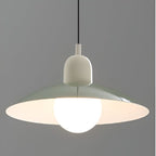Modern Macaron Bauhaus Pendant Light – Iron Shade