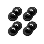 Self-adhesive universal swivel castor 4-piece set