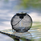 Solar Outdoor Garden Waterproof Hollow Hanging Light