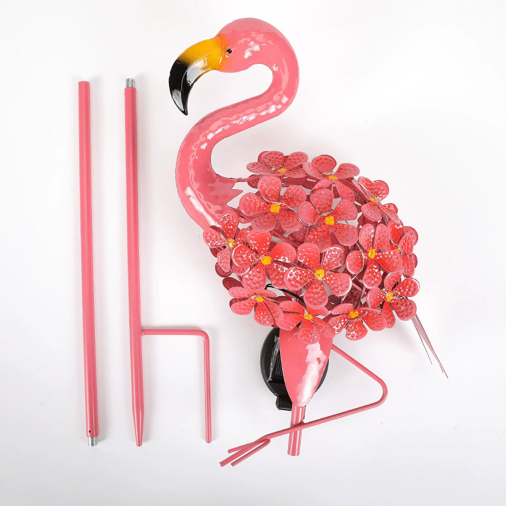 Solar Flamingo Lawn Light - Outdoor Garden Waterproof