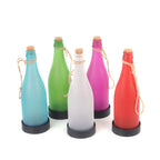 5 Piece Solar Wine Bottle Light Outdoor Decoration Plastic LED Hanging Light