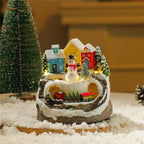 Rotating Musical USB Resin Christmas Ornament