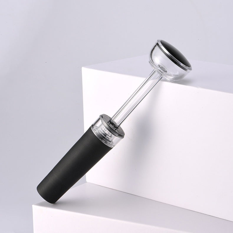 2-in-1 Air Pressure Pump Wine Bottle Opener with Foil Cutter
