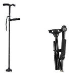 Practical Folding Walking Aid for Seniors and Persons with Disabilities