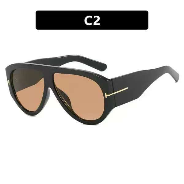 Oversized UV400 Aviator Sunglasses