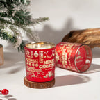 Premium Holiday Laser Cut Scented Candle