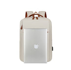 TechPort Laptop Backpack with USB Charging Port – Water-Resistant Design for 15.6-Inch Laptops