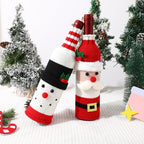 Christmas Wine Bottle Cover Holiday Decoration