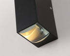 Modern Waterproof LED Outdoor Wall Light | Rectangular Up/Down Aluminum Fixture