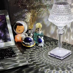 Liesbeth Crystal Lamp – Luxury Table Lamp with USB Charging Function