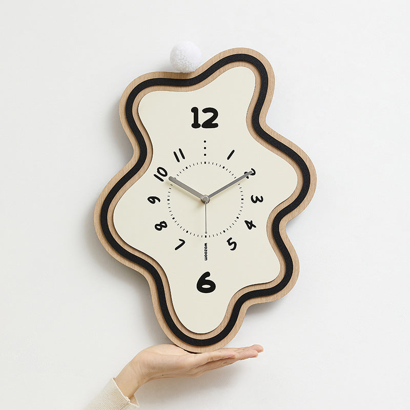 Creative irregular wall decoration Silent Clock