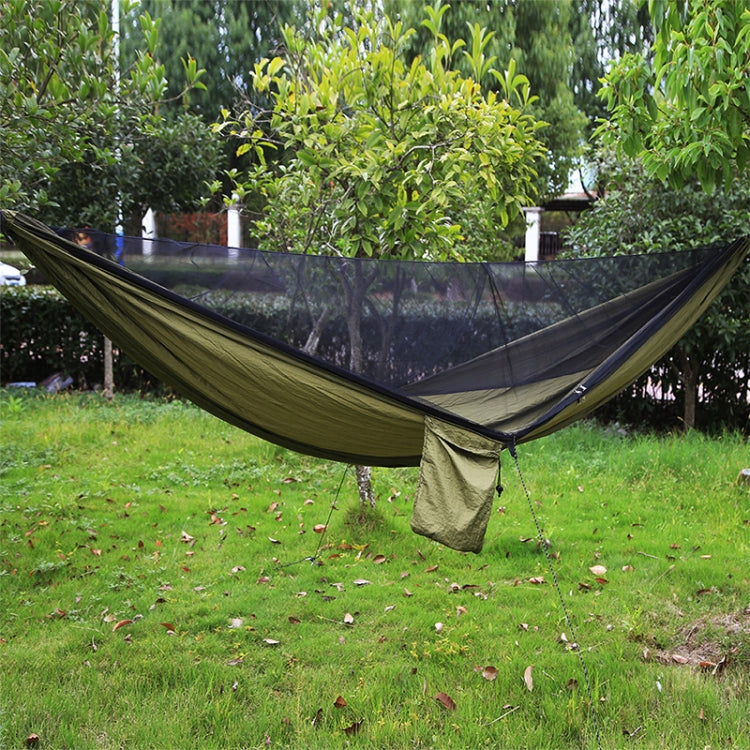 Portable Outdoor Hammock with Mosquito Nets (Army Green)