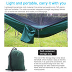 Portable Outdoor Hammock with Mosquito Nets (Army Green)