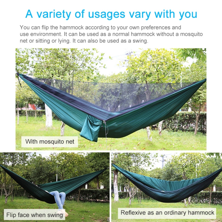 Portable Outdoor Hammock with Mosquito Nets (Army Green)