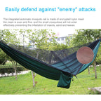 Portable Outdoor Hammock with Mosquito Nets (Army Green)