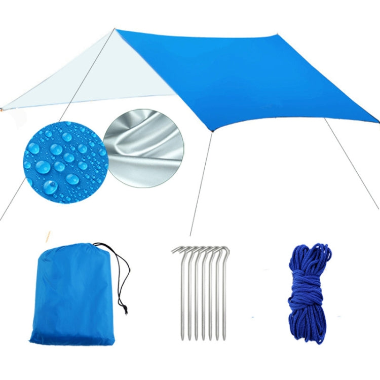 Multifunctional Outdoor Waterproof Sunscreen Beach Canopy Tent Sun Protection Pergola (Blue)