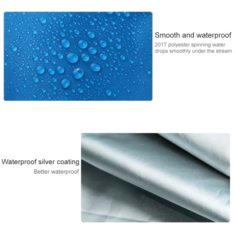 Multifunctional Outdoor Waterproof Sunscreen Beach Canopy Tent Sun Protection Pergola (Blue)