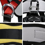 XINDA XDA9516 Outdoor Climbing Polyester High-Strength Rope Adjustable Descender Full-Body Safety Harness