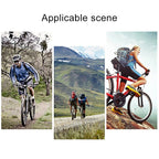 TOSEEK Road Bike Carbon Fiber Saddle Bicycle Hollow Saddle, 3K Texture + Lightweight (Red)