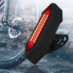 Bicycle Rear Light Intelligent Wireless Remote Control Flashing Light Warning Light