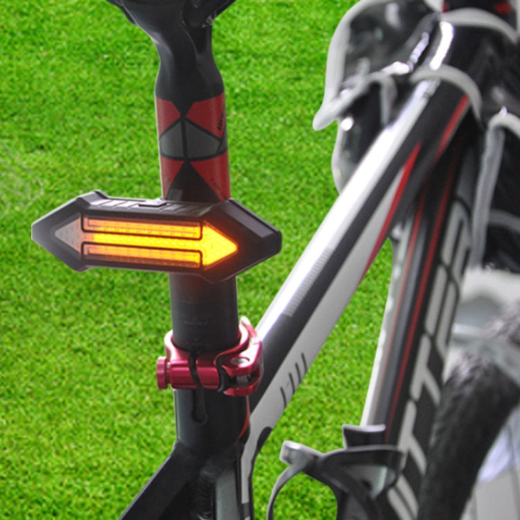 Bicycle Rear Light Intelligent Wireless Remote Control Flashing Light Warning Light