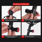 Antusi Q5 Bike Tail Light Automatic Brake Induction Lights