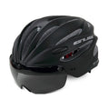 GUB K80 Plus Bicycle Helmet with Visor and Glasses (Black)
