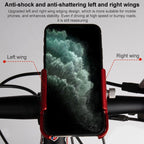 GUB P30 Aluminum Bicycle Phone Mount (Black)