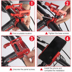 GUB P30 Aluminum Bicycle Phone Mount (Black)