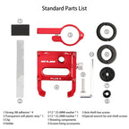 GUB Plus 6 Aluminum Alloy MTB Bicycle Phone Holder (Titanium Color)