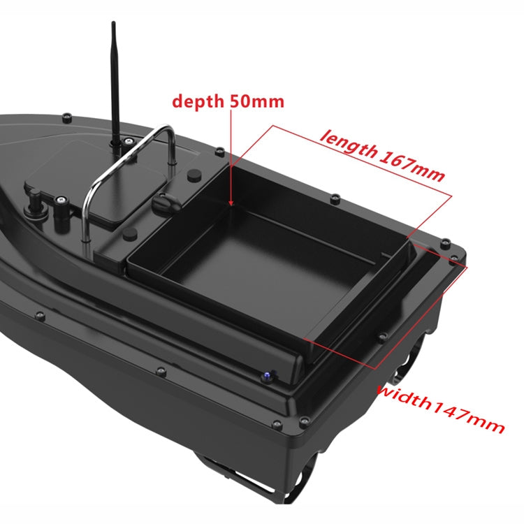 D16 Smart RC Fishing Bait Boat 2kg Load 500M
