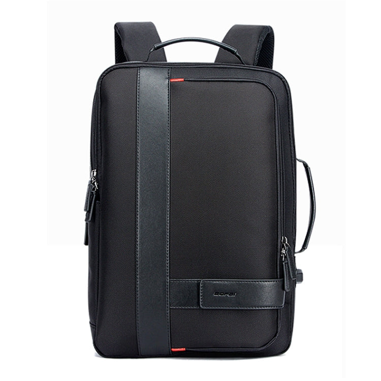 Bopai 751-006561 Large Capacity Business Casual Breathable Laptop Backpack with External USB Port, Size: 29 x 16 x 44 cm (Black)