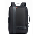 Bopai 751-006561 Large Capacity Business Casual Breathable Laptop Backpack with External USB Port, Size: 29 x 16 x 44 cm (Black)