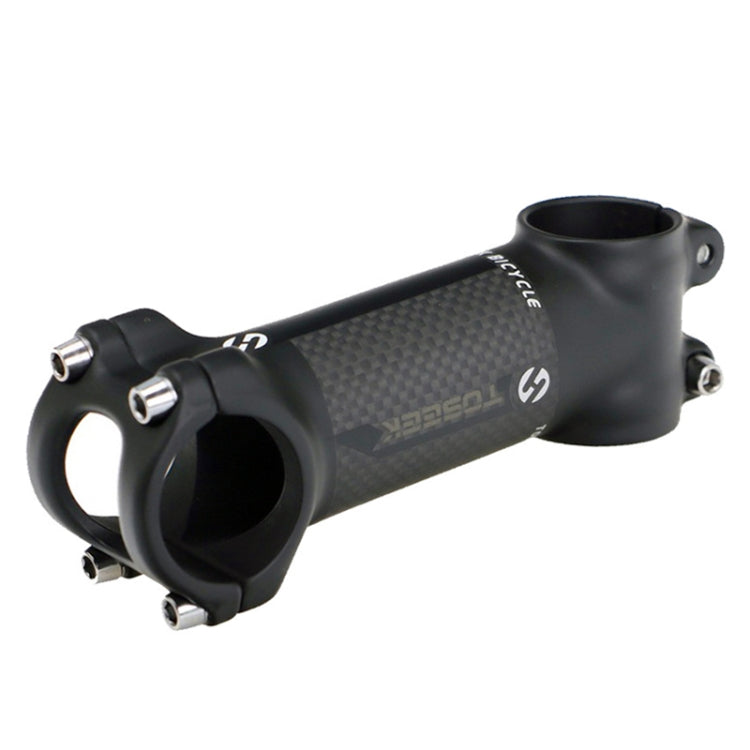 TOSEEK Street Mountain Bike Ultra-light Handlebar Stem Raiser Faucet, Size: 17 Degrees, 70mm (Matte)