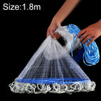 360 Flying Disc Monofilament Fishing Net, Height: 1.8 m