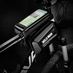 WILD MAN E6S Waterproof Front Bag Touchscreen MTB Bag Large Capacity Bicycle Tube Bag Riding Accessories