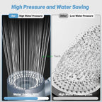 Enhanced Power Shower Head – Designed for Consistent High Pressure