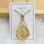 Crystal Stone Choker Necklace