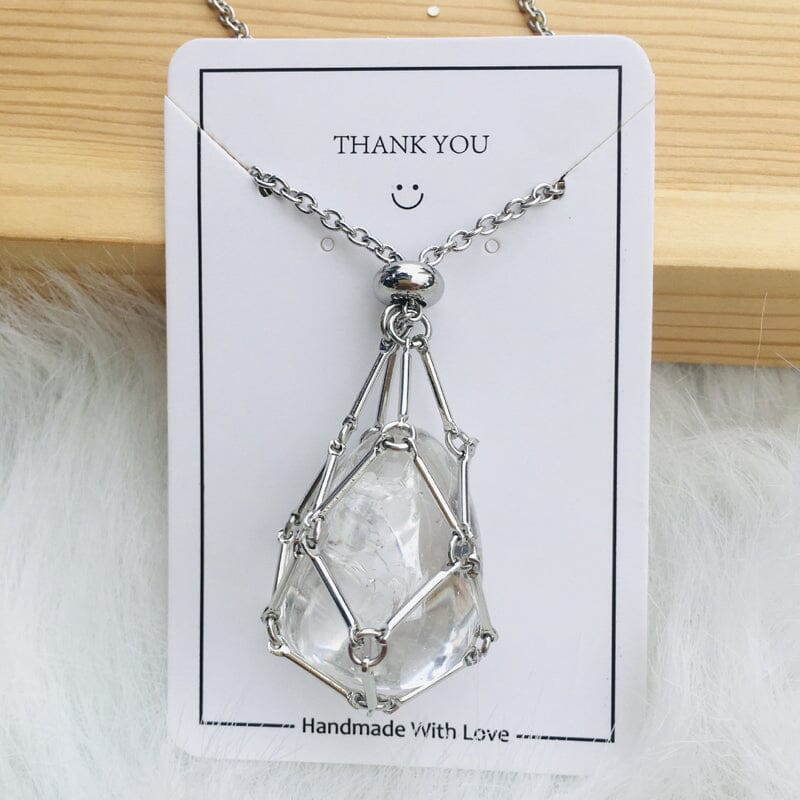 Crystal Stone Choker Necklace