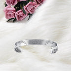 For my granddaughter, I will always be with you bracelet
